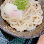 Hanamaru Udon Ion Moru Yachiyo Midorigaoka Ten - ぶっかけ温玉うどん(温)