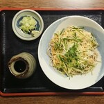 Ikkyu Soba Koyodai Ten - 冷やしたぬき ¥700