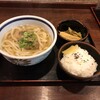 守家庵 - 牛すじうどんとお昼のセット