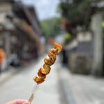 江の島 ハルミ - つぶ貝串焼き