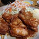 Takara Shokudo - チキン生姜焼き定食