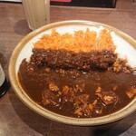 CoCo Ichiban Ya Raundo Wan Akita Ten - 牛カレー+とんかつ+1辛 1443円