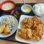 龍江 - 鶏の唐揚げ定食