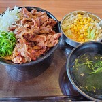 Kalbi Don to Sundubu Senmonten Kan Don Kochi Chiyoricho Ten - 