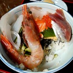 魚貝や たかね - 大きなぼたん海老？