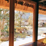 Kayabuki Rest House Sakaya - 縁側からの景色