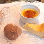 Restaurant Angelina - デザートは盛り合わせだったが、皿を冷やしていない点が惜しい