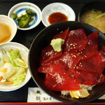 三崎港　海の幸 - まぐろ漬け丼