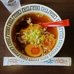 Chinese Shunrai - ネギラーメン味玉トッピング(400円+120円)