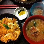 北鎌倉 天王店 - 卵とじうに丼♪