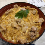 Niwa Tori Sanwa Rarapoto Yokohama Ten - 名古屋コーチン親子丼［コラーゲンスープ付］（¥1,080）