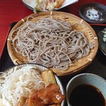 Hitachi Teuchi Soba Udon Uchida - もりそば御膳セット