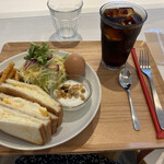 Cafe Harappa - 430円のモーニング