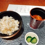 吉祥 - じゃこと梅紫蘇のまぜご飯