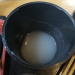 Teuchi Men Eisaku - 蕎麦湯