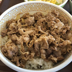 Sukiya Ichi Kuni Fuji Samejima Ten - 2021/07/15
      牛丼（並盛）ランチセット 500円