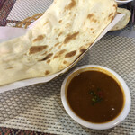 SHANTI INDIAN RESTAURANT - ランチセット　マトンカレー　950円