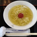 Furusato Tei Kitakata Ten - 日の丸ラーメン。500円。