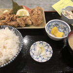 Tokiwa - 鳥唐揚げ定食(700円)