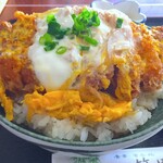 竹田屋 - 上カツ丼880円＋ご飯大盛り110円