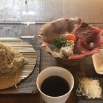 Soba Kusaka - 海鮮丼と蕎麦セット