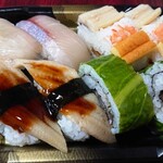 Chiyoda Sushi Kashimada Ten - 夏の旬鮮盛（ひらまさ・あなご）