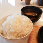 レストラン ルッカ - ごはん＆味噌汁