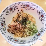 Mama Ramen Sanjo Ten - スープ無しラーメン　700円