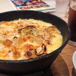 チーズ&ドリア.スイーツ - 鶏と淡路産玉ねぎのゆず胡椒風味クリームドリア