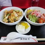 中国料理 江陽 - 「中華丼・冷やし中華ミニセット」