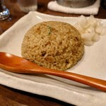 Hashimoto Ya - 炒飯みたいなライス　玉葱がシャキシャキで美味しい