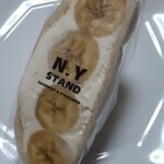 N.Y STAND - チョコバナナサンド　380円