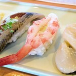 Sushi Dokoro Fukucho - いわし、南蛮海老、帆立【Jun.2021】