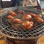 Sumibi Yakiniku Super Horumon Matsuyama Oguri Ten - スーパーホルモン Aランチ