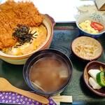 Kimura Tei - 【2021.8.28(土)】きむら亭かつ玉丼(並盛)1,320円