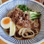 Udon Soba Naniwa - 牛冷しゃぶぶっかけうどん