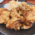 Curry Do Ootori Ten - 唐揚げ定食の唐揚げアップ