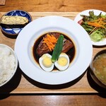 Local Shokudo L'Ambroise - 豚の角煮定食　1370円