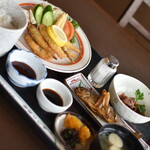 みはらし亭 - わかさぎ定食（１，３２０円）２０２１年８月