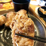 Gusto Fukuoka Shimen Ten - から好し定食（もも４個）の唐揚げアップ！