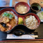 なかや - 天丼セット（1000円）税込【令和3年09月16日撮影】