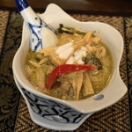 ライカノ - 2012.11 鳥肉のグリーンカレー（840円）