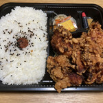 あっちゃん弁当 - 料理写真:唐揚げ弁当 ごはん大盛