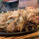 Steak no Shima Toyochoten - どちらもご飯によく合います。