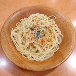 サイゼリヤ - 半熟卵のぺペロンチーノ（350円）