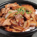 Osaka Yakiniku Horumon Futago Kyobashi Ten - とまらないしょうが焼き丼