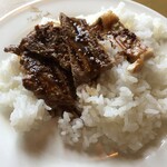 マウントクック - ライスにのっけてどの肉もウマ―