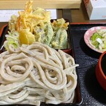 一三庵 - 野菜天もり