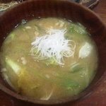 名古屋名物 みそかつ 矢場とん - 豚汁