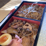 Restaurant Sekisho no Sato - 飛騨牛食べ比べ重（牛めし＆飛騨めし）